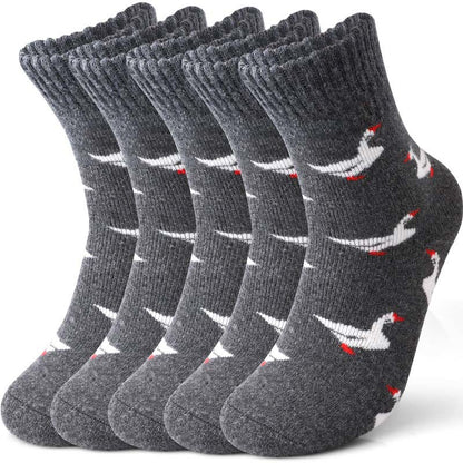 Chaussettes courtes en coton grande taille (5 paires) - image 1