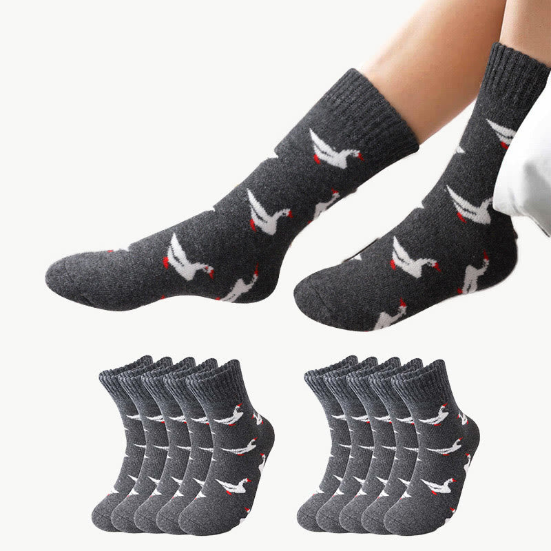 Chaussettes courtes en coton grande taille (5 paires) - image 3