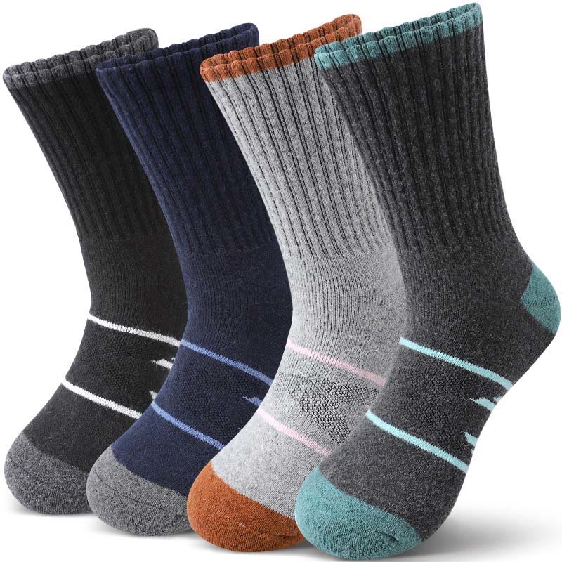 Chaussettes courtes grande taille (4 paires) - Multicolore - EU36-42(US3-8.5) - image 3
