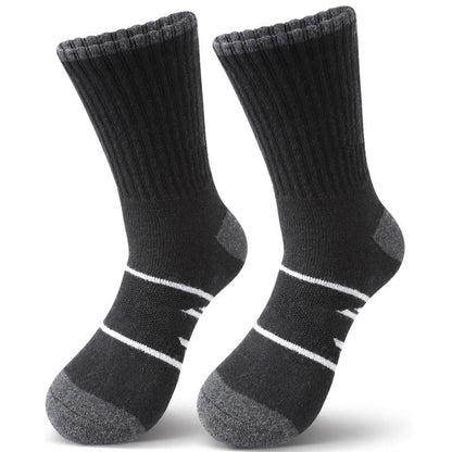 Chaussettes courtes grande taille (4 paires) - Noir - EU36-42(US3-8.5) - image 6