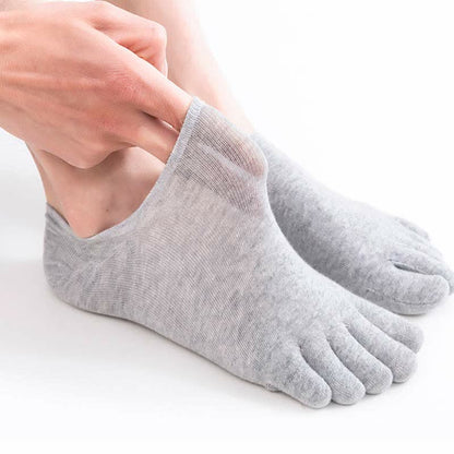 Chaussettes antibactériennes d'alignement à cinq orteils grande taille (5 paires)