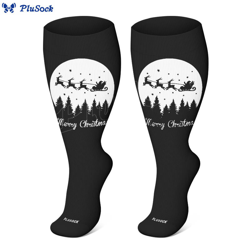 Chaussettes de compression Holiday Spirit grande taille (3 paires) - image 3
