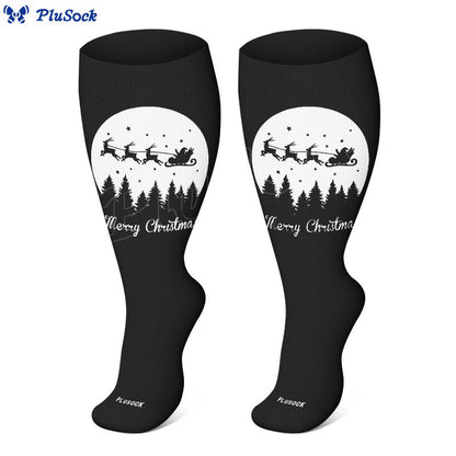 Chaussettes de compression Holiday Spirit grande taille (3 paires) - image 3