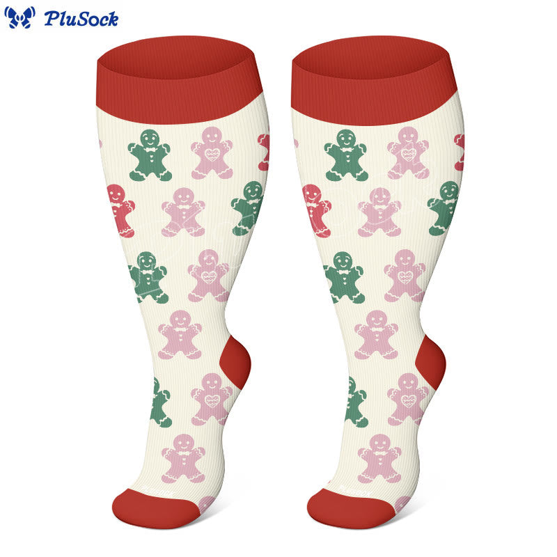 Chaussettes de compression Holiday Spirit grande taille (3 paires) - image 2
