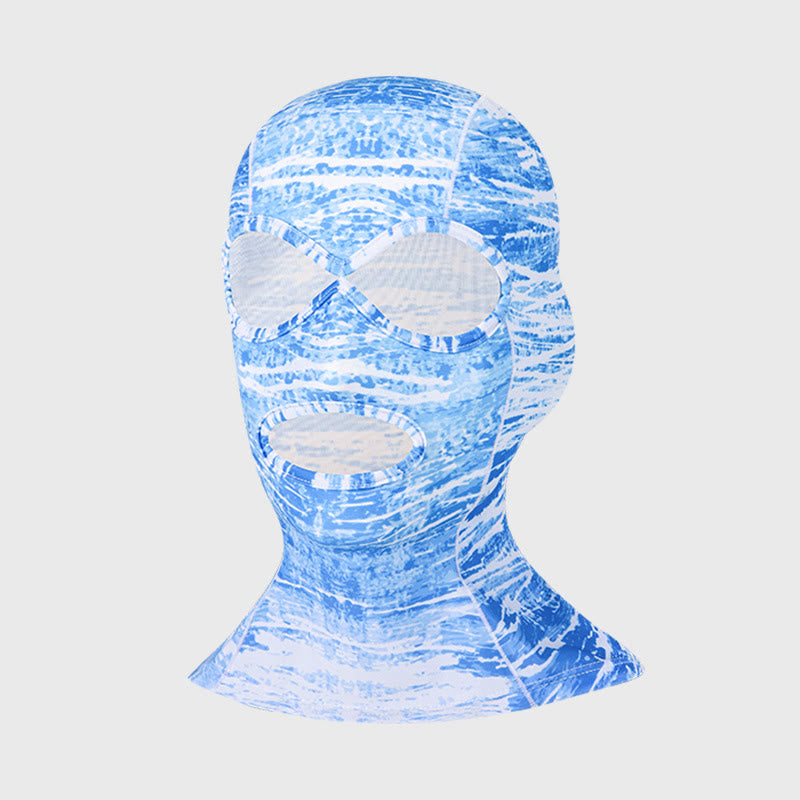 Masque facial intégral respirant de protection solaire - C - One Size - image 3