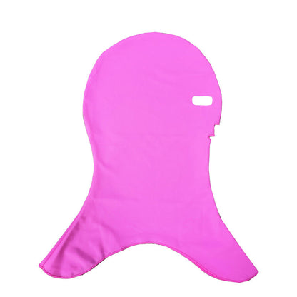 Masque de bain de couleur unie avec protection solaire - Violet - One Size - image 4