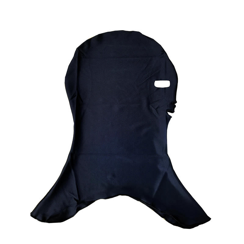 Masque de bain de couleur unie avec protection solaire - Noir - One Size - image 11