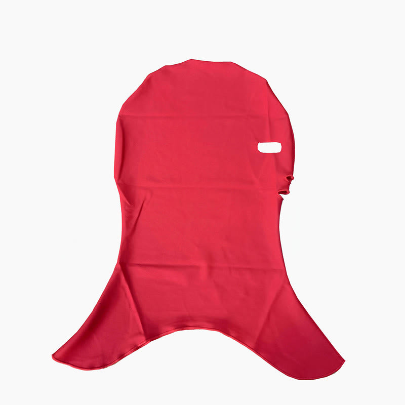 Masque de bain de couleur unie avec protection solaire - Rouge - One Size - image 13
