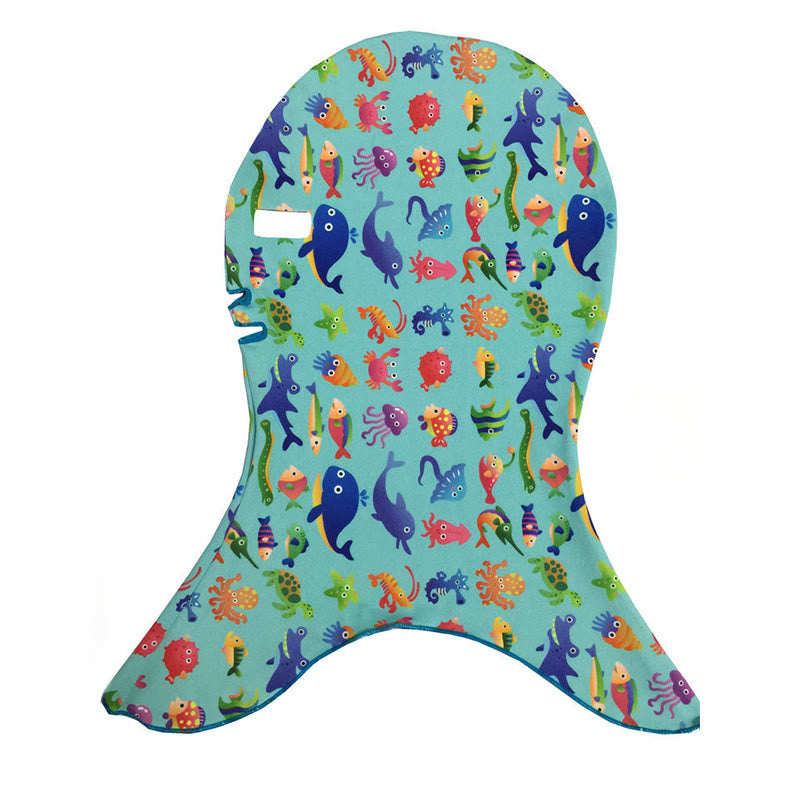 Masque de protection solaire à motifs animaux et fleurs - C - One Size - image 3