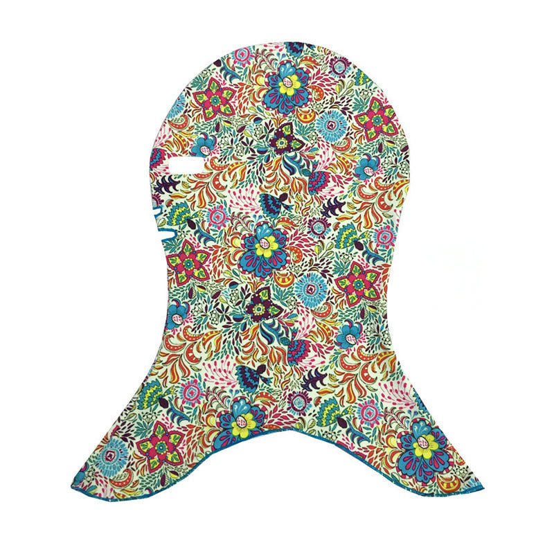 Masque de protection solaire à motifs animaux et fleurs - G - One Size - image 7