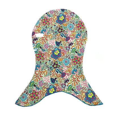 Masque de protection solaire à motifs animaux et fleurs - G - One Size - image 7