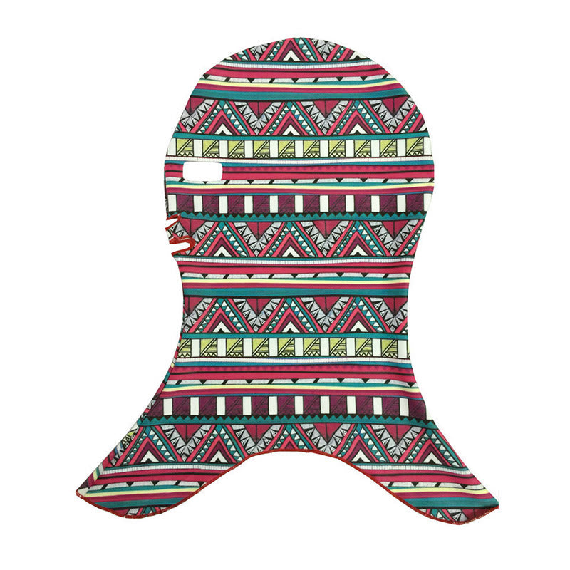 Masque de protection solaire à motifs animaux et fleurs - je - One Size - image 9