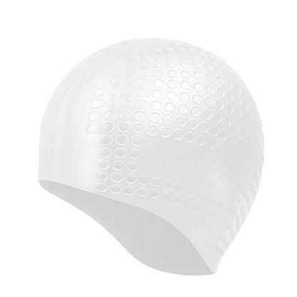 Bonnet de bain doux au toucher - Blanc - One Size - image 3