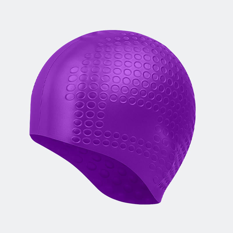 Bonnet de bain doux au toucher - Violet - One Size - image 4