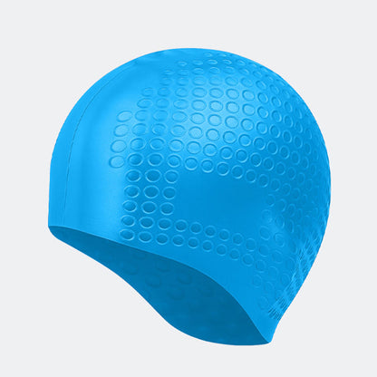 Bonnet de bain doux au toucher - Bleu - One Size - image 9