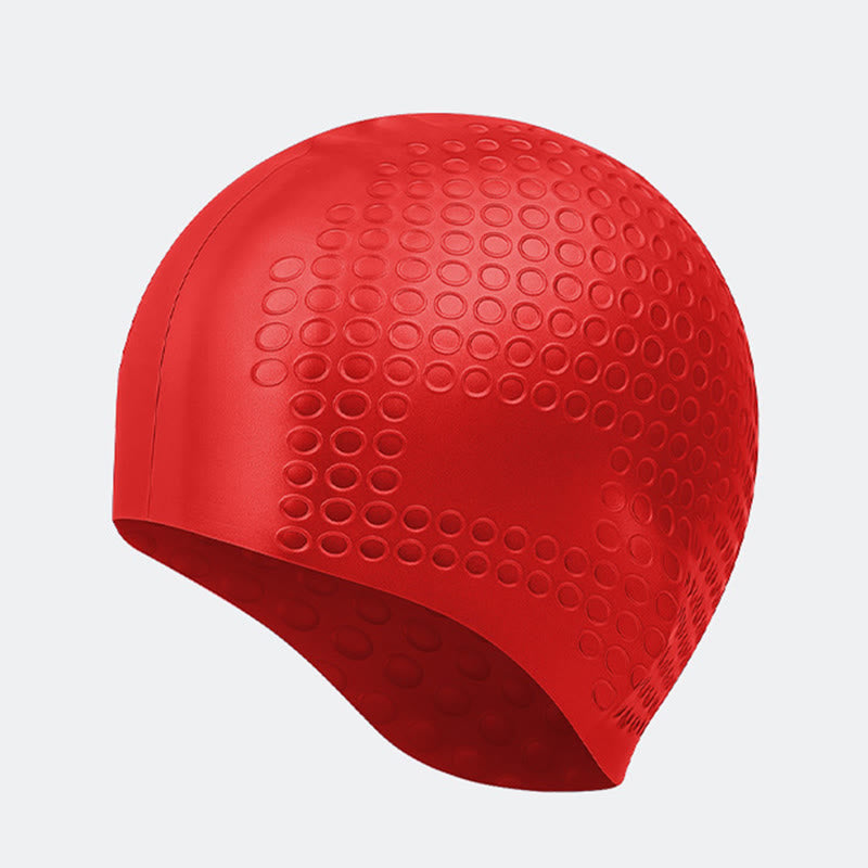 Bonnet de bain doux au toucher - Rouge - One Size - image 8