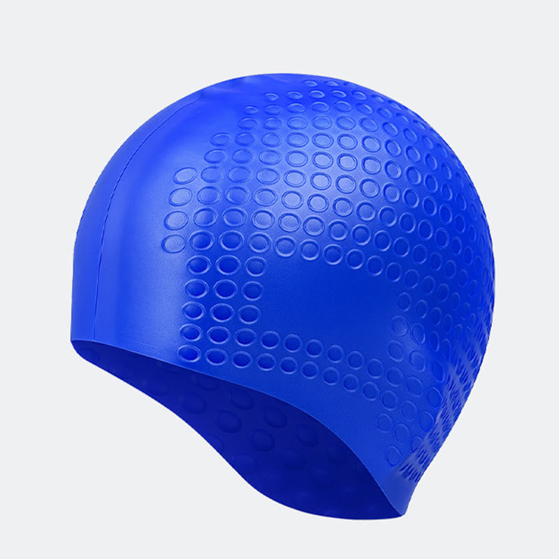 Bonnet de bain doux au toucher - Bleu marine - One Size - image 10