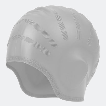 Bonnet de bain tridimensionnel élargi - Gris - One Size - image 5