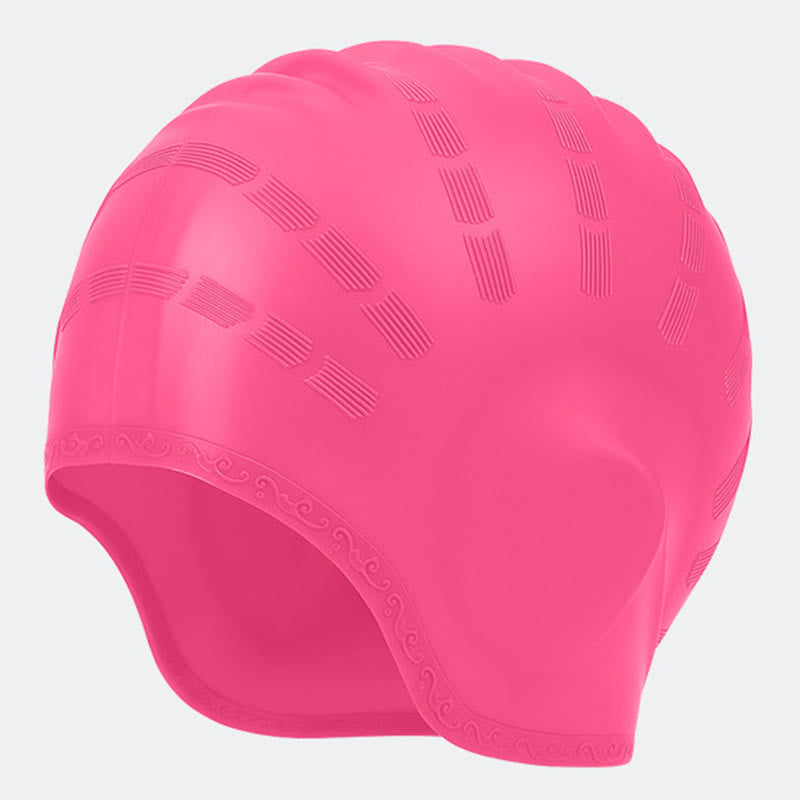 Bonnet de bain tridimensionnel élargi - Fuchsia - One Size - image 10