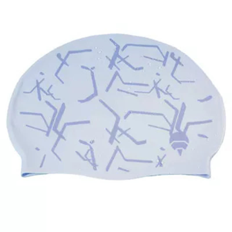 Bonnet de bain au design technologique - D - One Size - image 6