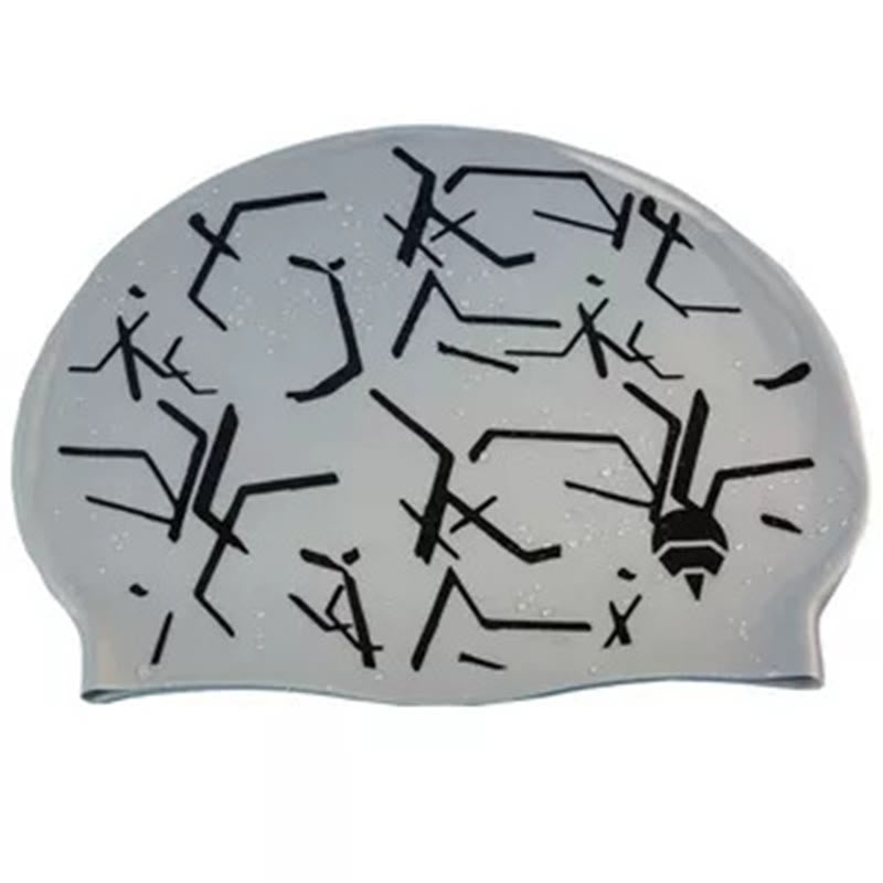 Bonnet de bain au design technologique - E - One Size - image 7