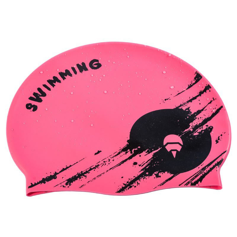 Bonnet de bain confortable - Fuchsia - One Size - image 8