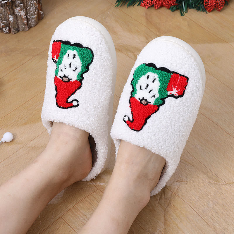 Chaussons Gnomes de Noël grande taille - image 4
