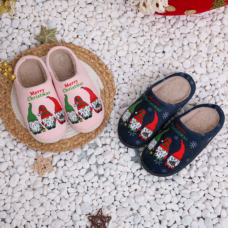 Chaussons Joyeux Noël grande taille - image 2