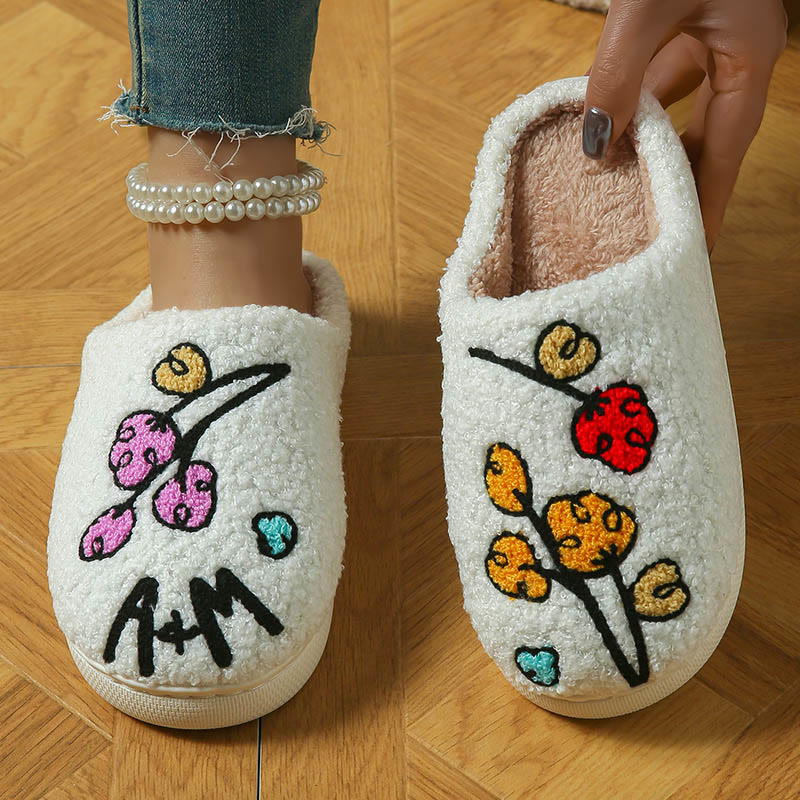 Pantoufles Bossom Prune Grande Taille - image 1