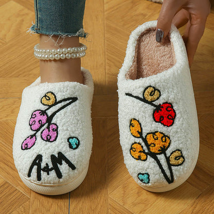 Pantoufles Bossom Prune Grande Taille - image 1