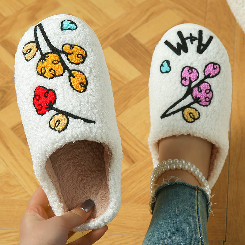 Pantoufles Bossom Prune Grande Taille - Blanc - EU44-45(US10-11) - image 4