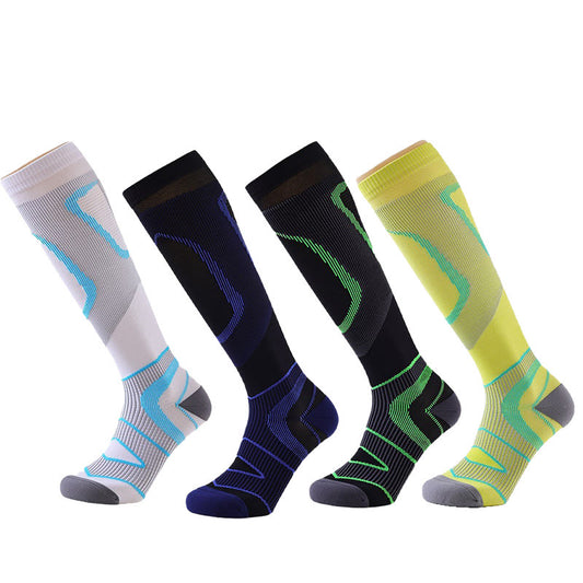 Chaussettes de compression Sport Fitness (3 paires) - Multicolore - L/XL - image 0