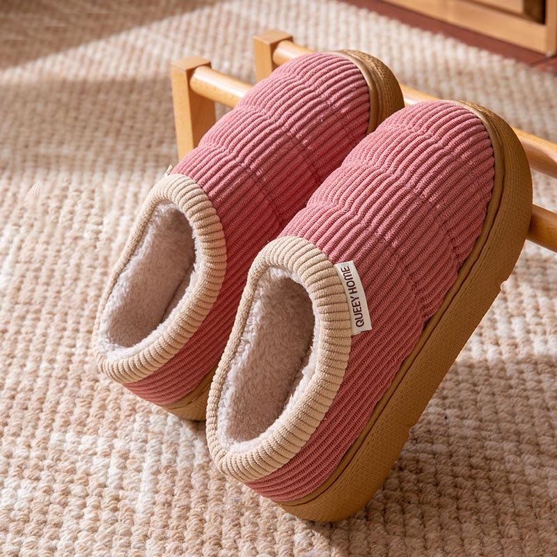 Chaussons simples grande taille pour la maison - Rose - EU44-45(US9-10) - image 11