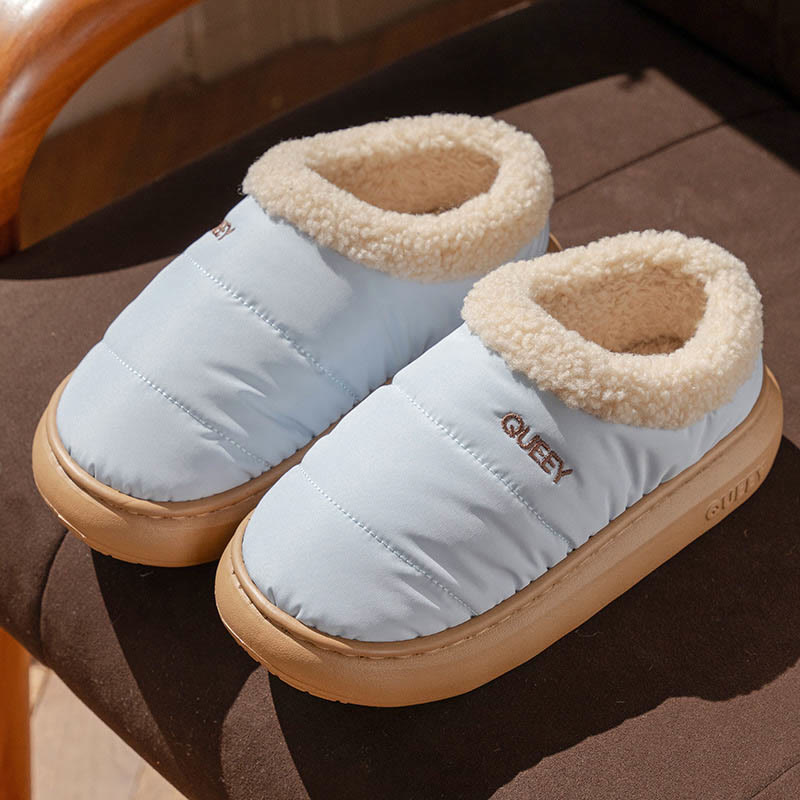 Chaussons tendance grande taille doux pour la peau - Bleu - EU43-44(US9-10) - image 7