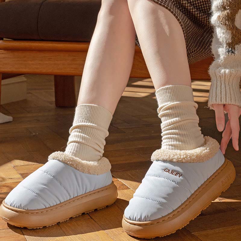 Chaussons tendance grande taille doux pour la peau - image 0