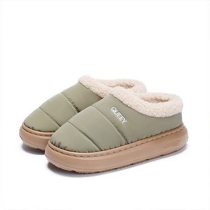 Chaussons tendance grande taille doux pour la peau - Vert - EU43-44(US9-10) - image 13