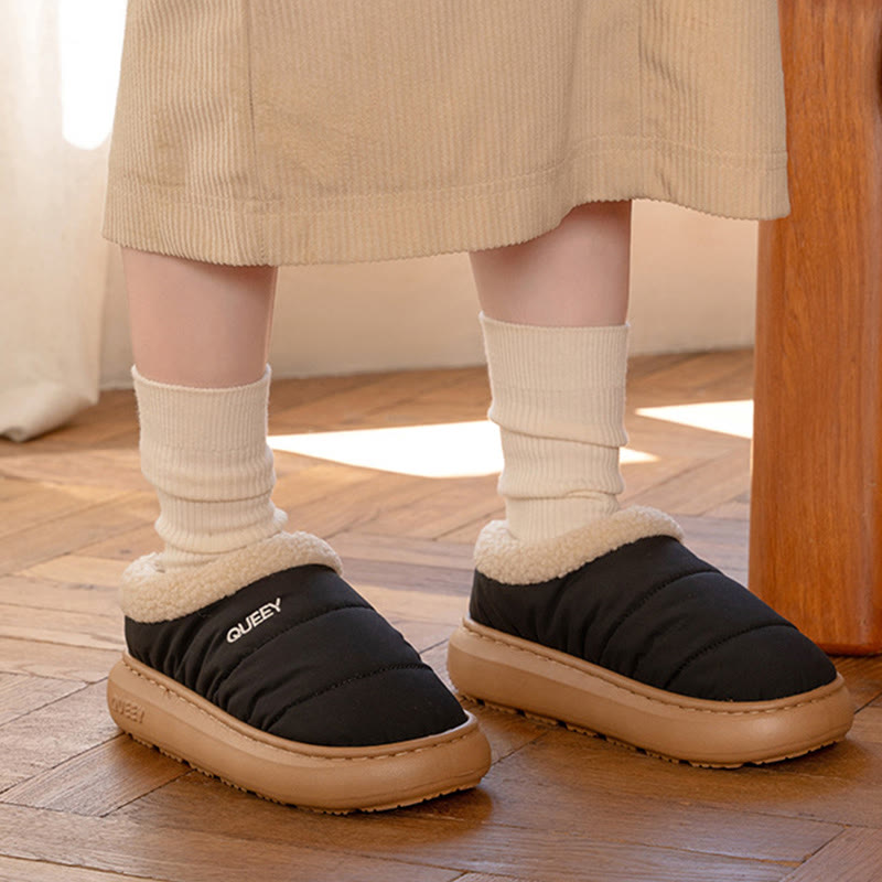 Chaussons tendance grande taille doux pour la peau - image 3