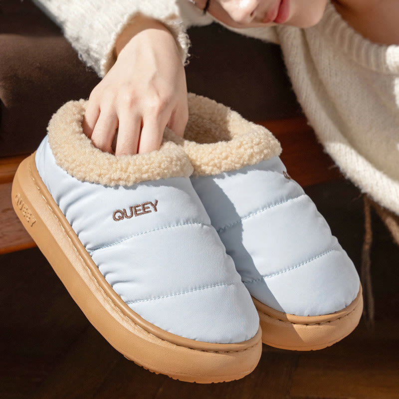 Chaussons tendance grande taille doux pour la peau - image 8