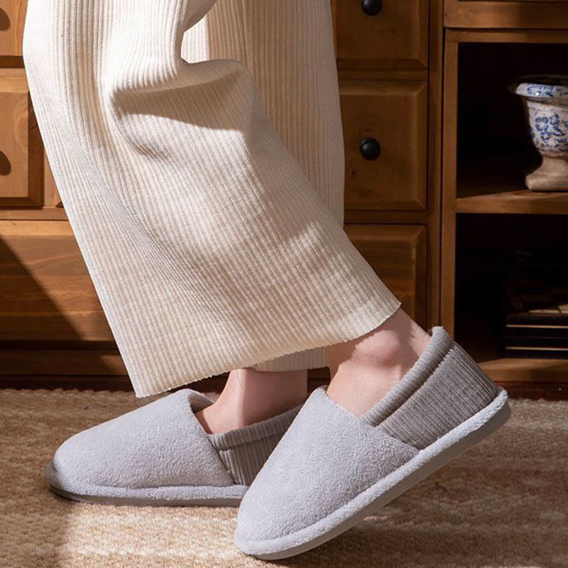 Chaussons souples de couleur unie grande taille - image 5