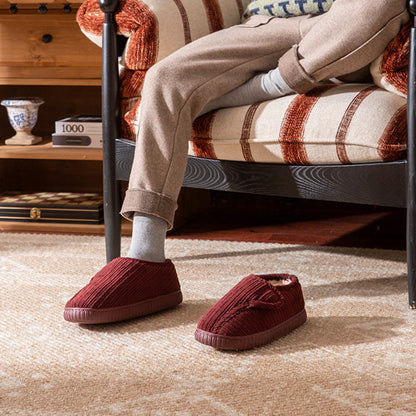 Chaussons chauds antidérapants grande taille - image 2