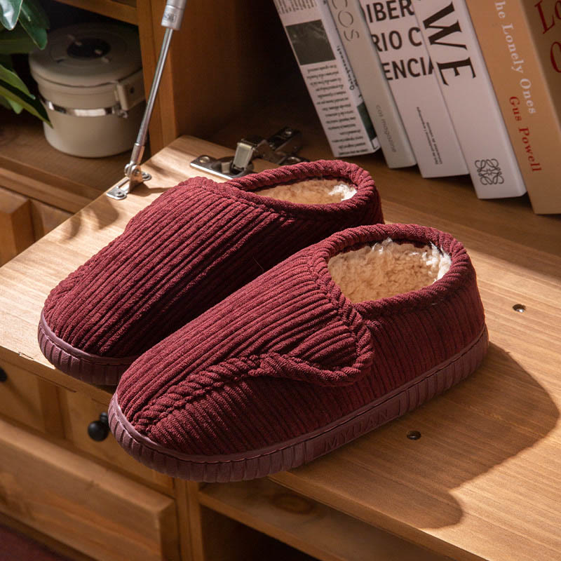 Chaussons chauds antidérapants grande taille - image 9