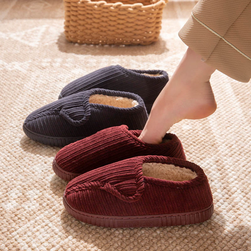 Chaussons chauds antidérapants grande taille - image 0