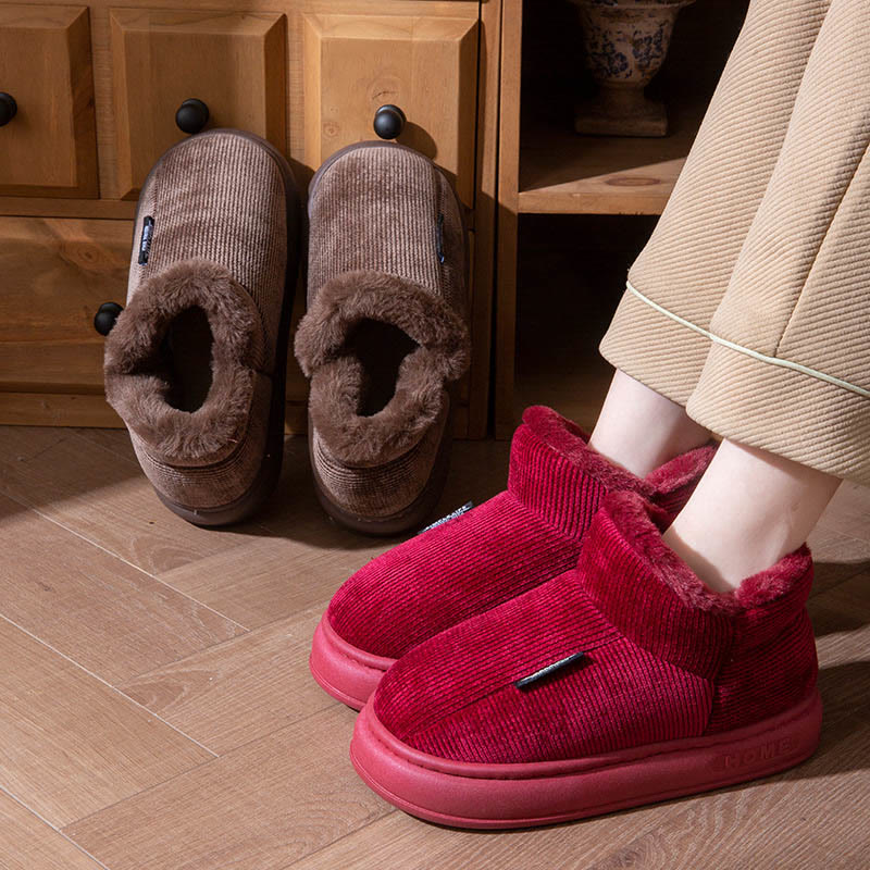 Chaussons d'hiver montants grande taille - image 1