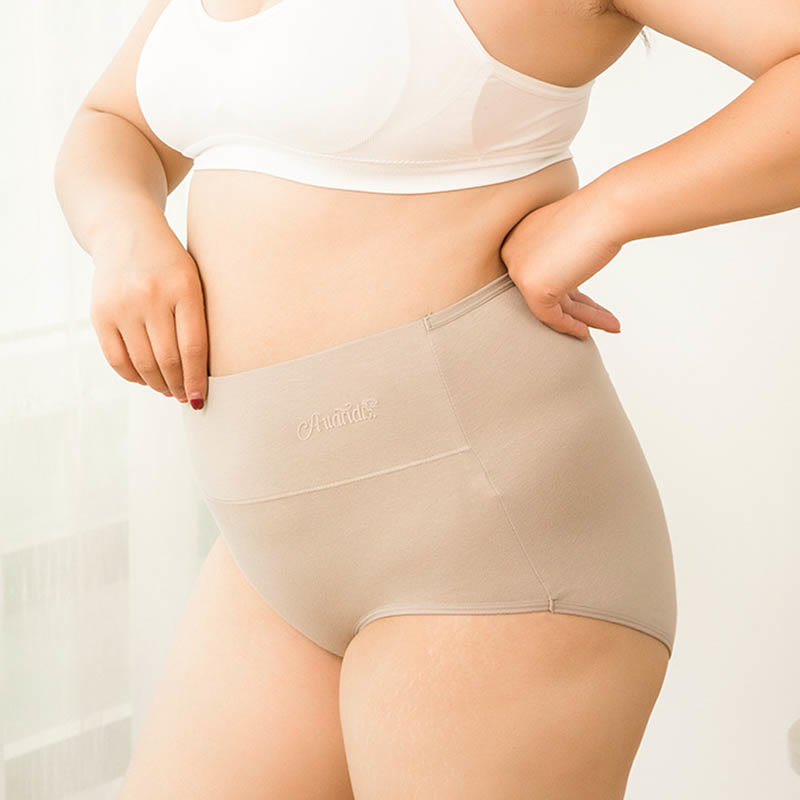 Culottes extensibles taille haute grande taille (lot de 4) - image 6