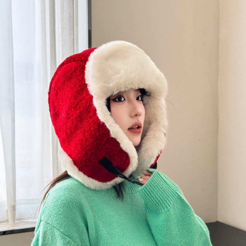 Chapeau de trappeur d'hiver réglable - Rouge - One Size - image 9