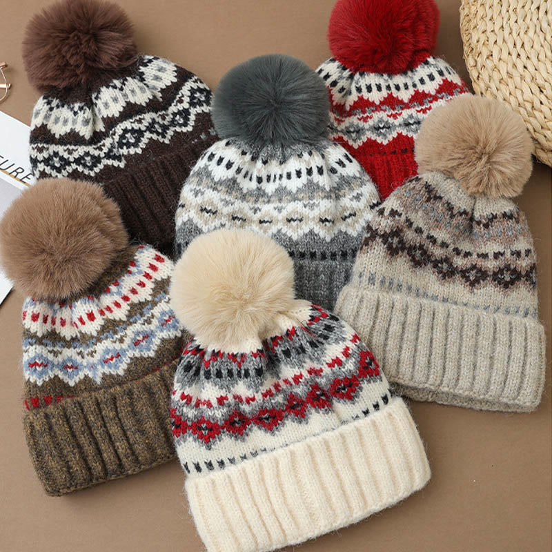 Bonnet de style ethnique décontracté - image 0