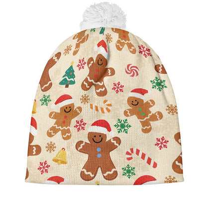 Bonnet de Noël en forme de bonhomme en pain d'épices - image 5