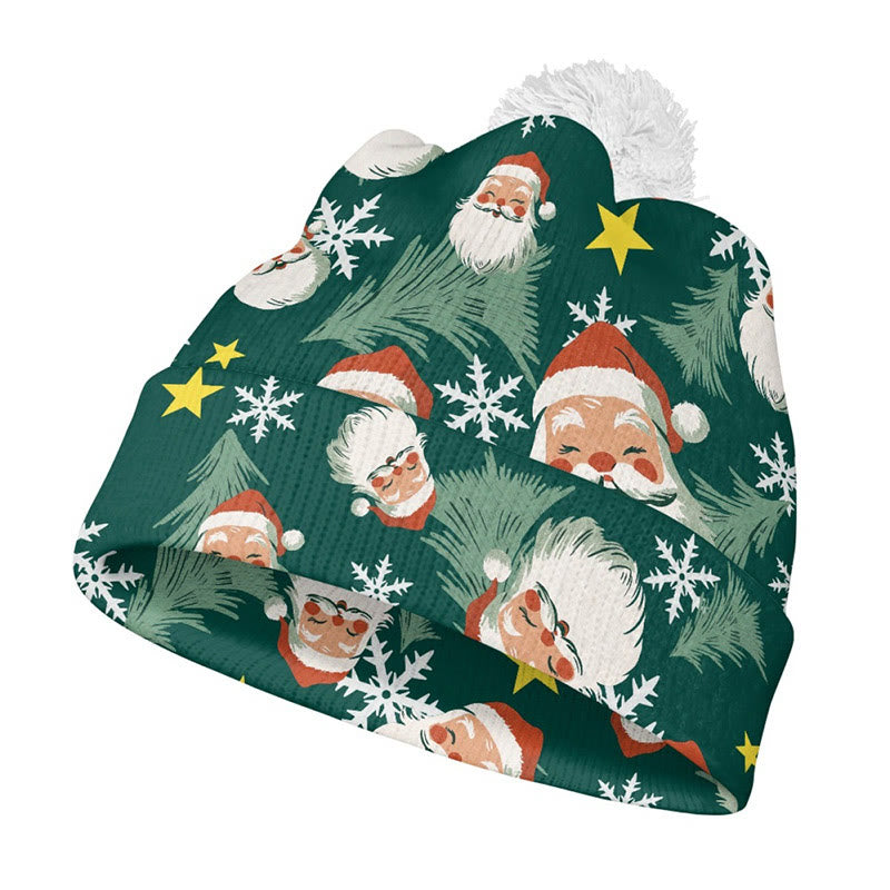 Bonnet de Noël en forme de bonhomme en pain d'épices - Vert - One Size - image 4