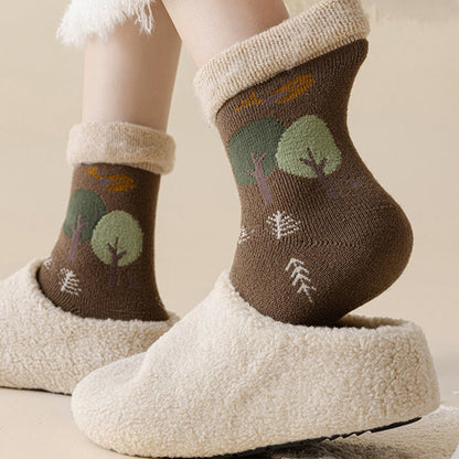 Chaussettes mignonnes à motifs de dessins animés (5 paires) - image 8