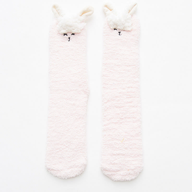 Chaussettes Zoom Quarter mignonnes (2 paires) - Lapin - EU36-40(US3-7) - image 8